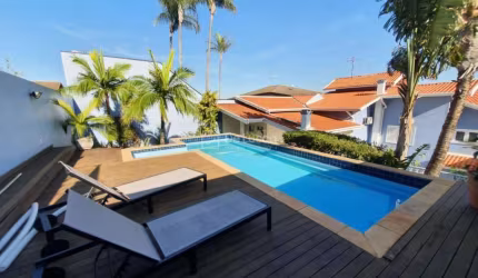 Casa em condomínio fechado com 4 quartos à venda na Rua Romeu Masseli Le Pettit, 314, Jardim Botânico (Sousas), Campinas, 452 m2 por R$ 2.100.000