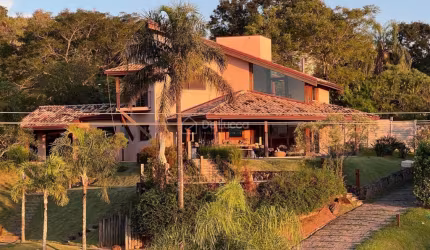 Casa em condomínio fechado com 4 quartos para alugar na Rua Cataldo Bove, 68, Colinas do Ermitage (Sousas), Campinas, 550 m2 por R$ 21.000