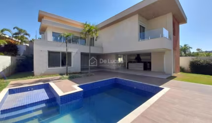 Casa em condomínio fechado com 4 quartos à venda na Rua Lucia Ribeiro do Valle Nogueira, 210, Sousas, Campinas, 435 m2 por R$ 4.000.000