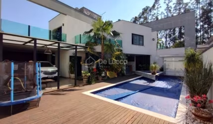 Casa em condomínio fechado com 3 quartos para alugar na Rua Hera, 10, Jardim de Itapoan, Paulínia, 341 m2 por R$ 13.000