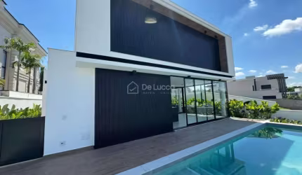 Casa em condomínio fechado com 4 quartos à venda na Rua Torello José Della Maggiore Orlandi, 16, Alphaville Dom Pedro 3, Campinas, 382 m2 por R$ 4.800.000