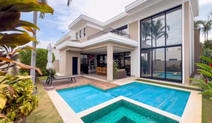Casa em condomínio fechado com 3 quartos à venda na Avenida Carlos Diaulas Serpa, 100, Loteamento Parque dos Alecrins, Campinas, 310 m2 por R$ 3.100.000