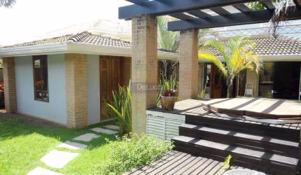 Casa em condomínio fechado com 4 quartos para alugar na Avenida Professora Dea Ehrhardt Carvalho, 2400, Sítios de Recreio Gramado, Campinas, 319 m2 por R$ 10.500