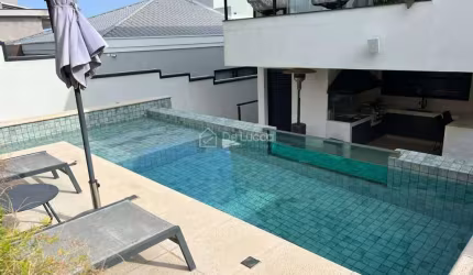 Casa em condomínio fechado com 3 quartos à venda na Rua Moacyr Dallésio Grassi, 33, Alphaville Dom Pedro 2, Campinas, 354 m2 por R$ 3.900.000
