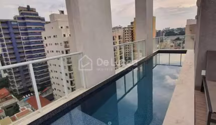Apartamento com 1 quarto à venda na Rua Santos Dumont, 247, Cambuí, Campinas, 51 m2 por R$ 870.000
