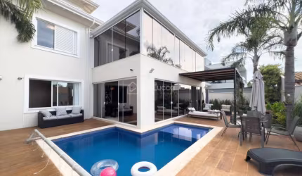 Casa em condomínio fechado com 4 quartos à venda na Rua San Conrado, 149, Loteamento Caminhos de San Conrado (Sousas), Campinas, 275 m2 por R$ 2.300.000