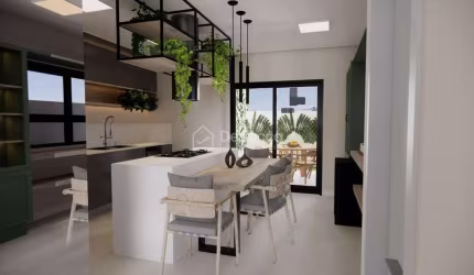 Casa em condomínio fechado com 3 quartos para alugar na Rua Hermínio Humberto Bertani, 740, Jardim das Paineiras, Campinas, 143 m2 por R$ 9.500