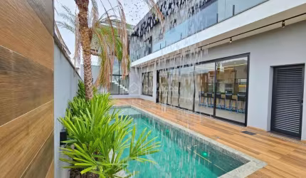 Casa em condomínio fechado com 3 quartos à venda na Rua Sebastião Cardoso, 168, Parque Brasil 500, Paulínia, 305 m2 por R$ 2.750.000