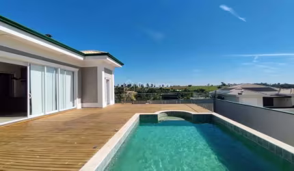Casa em condomínio fechado com 4 quartos para alugar na Avenida Isaura Roque Quércia, 05, Loteamento Residencial Pedra Alta (Sousas), Campinas, 450 m2 por R$ 25.000
