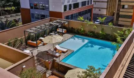 Apartamento com 1 quarto à venda na Avenida Júlio de Mesquita, 687, Cambuí, Campinas, 25 m2 por R$ 550.000