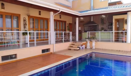 Casa em condomínio fechado com 4 quartos à venda na Rua Carlos Penteado Stevenson, 1059, Jardim Recanto, Valinhos, 365 m2 por R$ 1.800.000