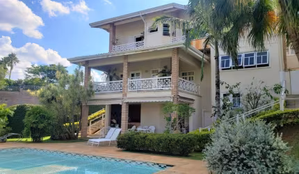 Casa em condomínio fechado com 3 quartos à venda na Rua Eliseu Teixeira de Camargo, 1077, Sítios de Recreio Gramado, Campinas, 562 m2 por R$ 6.500.000