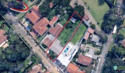 Terreno ZR-1 à venda, 784 m² por R$ 1.280.000 - São Lourenço - Curitiba/PR