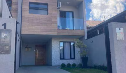 Sobrado com 4 dormitórios, 271 m² - venda por R$ 950.000,00 ou aluguel por R$ 7.515,00/mês - Santa Cândida - Curitiba/PR