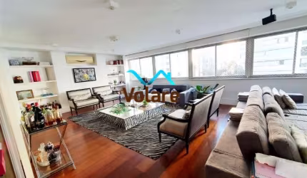 Apartamento de alto padrão à venda no Edifício Orquídea em Higienópolis.