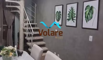 Apartamento duplex com 4 dormitórios no conceição - Condomínio Guarujá