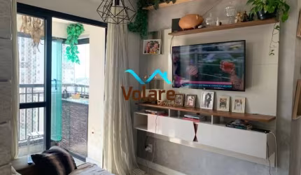 Apartamento à venda em Osasco-SP, no Continental. 1 quarto, 2 salas, 1 banheiro, 1 vaga de garagem.