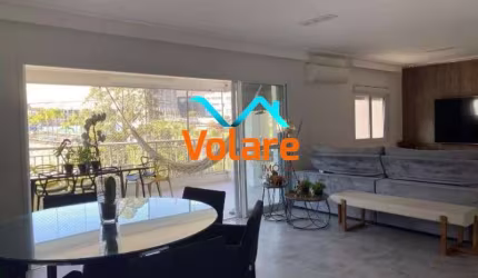 Apartamento à venda em Santana de Parnaíba-SP, no Tamboré, 3 quartos, 3 suítes, 2 salas, 3 banheiros, 3 vagas, 158m².