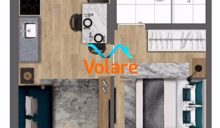 Apartamento à venda no Butantã, São Paulo-SP. 1 quarto, 1 sala, 1 banheiro, 24m². Venha conferir!