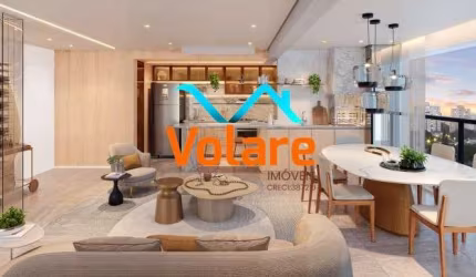 Apartamento Penthouse com Garden na Vila Yara, Osasco-SP: 3 Quartos, 3 Suítes, 2 Salas, 3 Banheiros, 2 Vagas de Garagem - 141m².