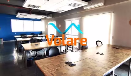 Sala comercial de alto padrão para locação no Centro de Osasco-SP: 1 sala, 4 vagas de garagem, 165,20 m² de área.
