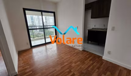 Apartamento para locação de alto padrão no Continental, Osasco-SP: 2 quartos, 1 suíte, 2 salas, 2 banheiros, 1 vaga, 61m².