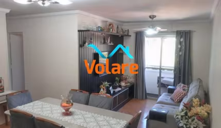 Apartamento à venda em Osasco-SP, no bairro Continental: 3 quartos, 2 salas, 1 banheiro, 1 vaga, 62m² de área.
