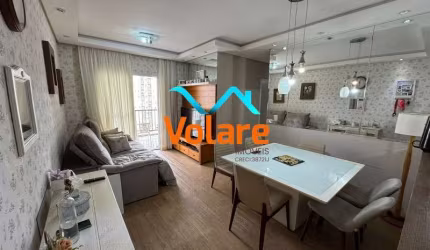 Apartamento à venda em Osasco-SP, bairro Umuarama: 3 quartos, 1 suíte, 1 sala, 2 banheiros, 1 vaga de garagem - 74m²