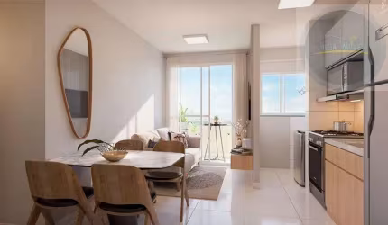 Apartamento para Venda em Sorocaba, Jardim Simus - Vale do Sereno, 2 dormitórios, 1 banheiro, 1 vaga