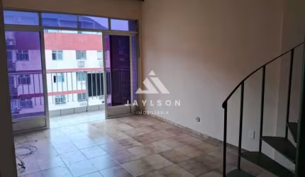 Cobertura com 2 quartos à venda na Rua Aquidabã, Méier, Rio de Janeiro, 106 m2 por R$ 380.000