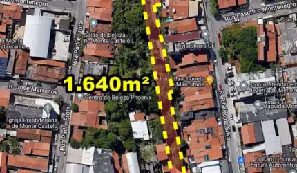 VERAS VENDE TERRENO 1.640 M² NA AV BEZERRA DE MENEZES