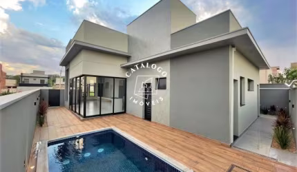 Casa em condomínio fechado com 3 quartos à venda na Rua Lineker Cordeiro, Reserva Imperial, Ribeirão Preto, 307 m2 por R$ 1.350.000
