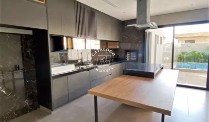Casa em condomínio fechado com 3 quartos à venda na Avenida Heráclito Fontoura Sobral Pinto, Quinta da Primavera, Ribeirão Preto, 308 m2 por R$ 1.400.000