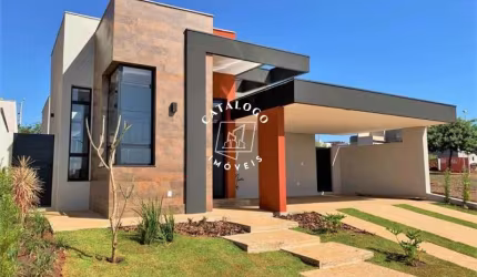 Casa em condomínio fechado com 3 quartos à venda na Avenida Oscar Niemeyer, Loteamento Terras de Florença, Ribeirão Preto, 380 m2 por R$ 1.760.000