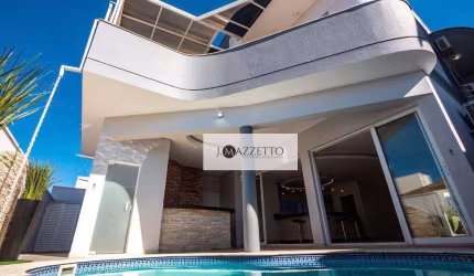 Sobrado com 4 dormitórios, 348 m² - venda por R$ 1.800.000,00 ou aluguel por R$ 13.582,00/mês - Jardim Amstalden Residence - Indaiatuba/SP