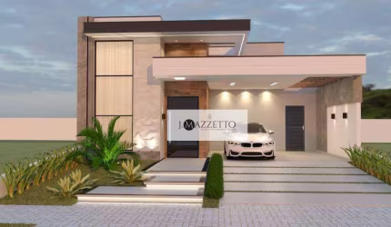 Casa com 3 suítes à venda, 156 m² por R$ 1.272.000 - Jardim Residencial Viena - Indaiatuba/SP