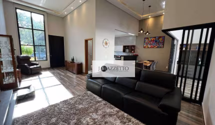 Casa com 3 dormitórios à venda, 163 m² por R$ 1.220.000 - Condominio Mantova - Indaiatuba/SP