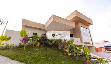 Casa com 3 suítes para compra, 316 m² por R$ 2.200.000 - Condomínio Piemonte - Indaiatuba/SP