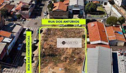 Terreno à venda, 800 m² por R$ 2.400.000 - Jardim Santa Cruz - Indaiatuba/SP