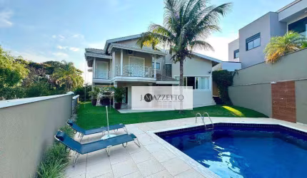 Sobrado com 4 dormitórios à venda, 279 m² por R$ 2.480.000 - Loteamento Ville Coudert - Indaiatuba/SP