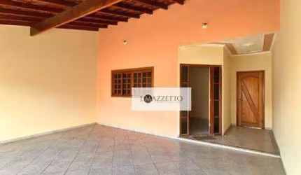 Casa com 3 dormitórios para alugar, 138 m² por R$ 3.320,00/mês - Jardim Bom Princípio - Indaiatuba/SP