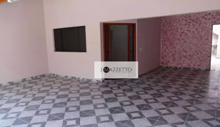 Casa com 3 dormitórios para alugar, 164 m² por R$ 3.164,00/mês - Jardim Paulista II - Indaiatuba/SP