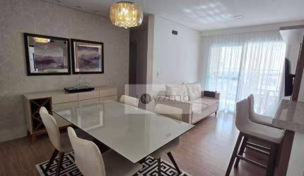 Apartamento com 3 dormitórios para alugar, 95 m² por R$ 5.973/mês - Vila Sfeir - Indaiatuba/SP