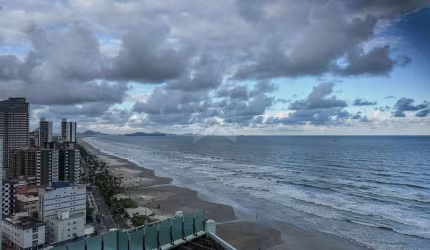 Apartamento Frente Mar à venda com 3 Quartos e lazer no Caiçara Praia Grande-SP