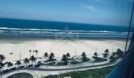 Apartamento à venda Praia Grande 2 quartos pé na areia e Lazer completo na Mirim