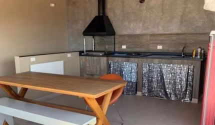 Casa térrea à venda no Taboão SBC 145m² 2 Quartos 1 Suíte 2 vagas com área gourmet e churrasqueira