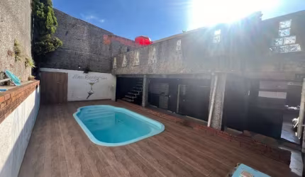 Locação: Casa com piscina, área total 250m2, no Taboão, São Bernardo do Campo. R$4.000,00