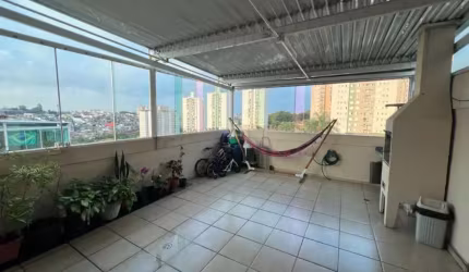 Cobertura Duplex, 4 dormitórios, 2 suítes, área churrasqueira, 2 vagas