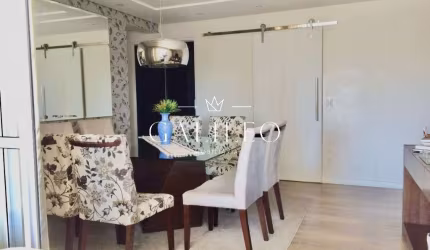 Apartamento de Luxo na Vila Arens II, Jundiaí-SP  3 Quartos, 3 Suítes, 2 Salas - 132m² - 2 Vagas de Garagem!