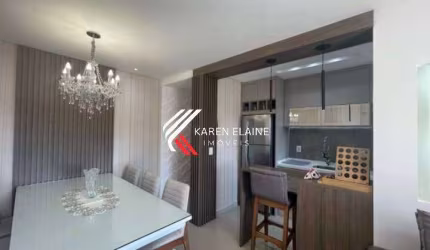 Apartamento à venda mobiliado: sacada+ churrasq + 2 dorm + elevador/Biguaçu